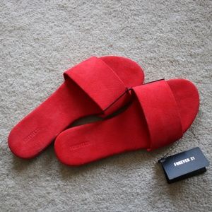 Forever 21 Red Sandals
